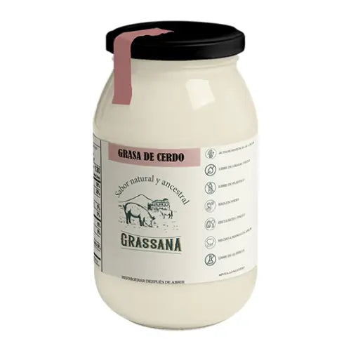 Grasa manteca de cerdo 100% natural - con registro INVIMA