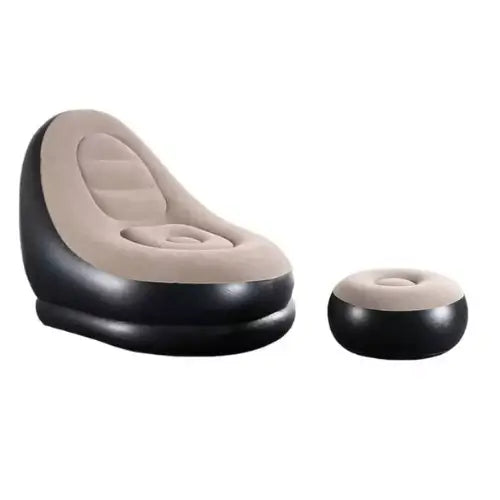 AirPuff | Sofá inflable con almohadilla para pies