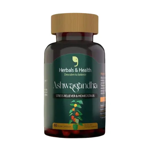 Ashwagandha | Adaptógeno antiestres, reduce el cortisol, previene el insomnio