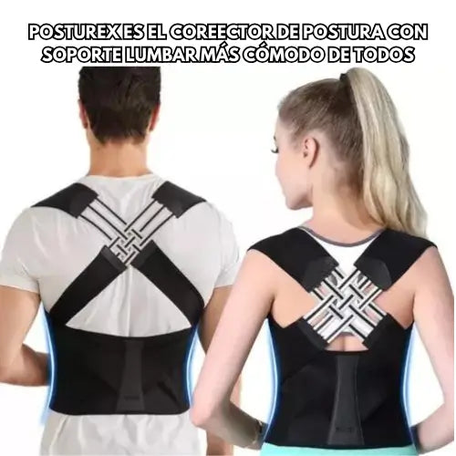 PostureX | Corrector de postura con soporte lumbar