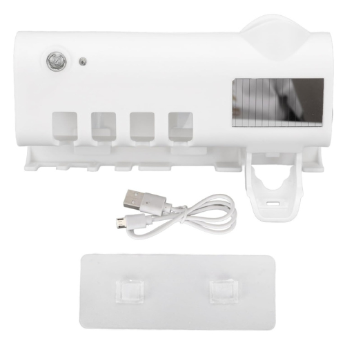 CleanHold | Soporte esterilizador UV de cepillos de dientes