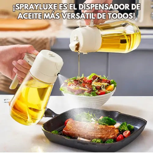 SprayLuxe | Dispensador de aceite 2 en 1