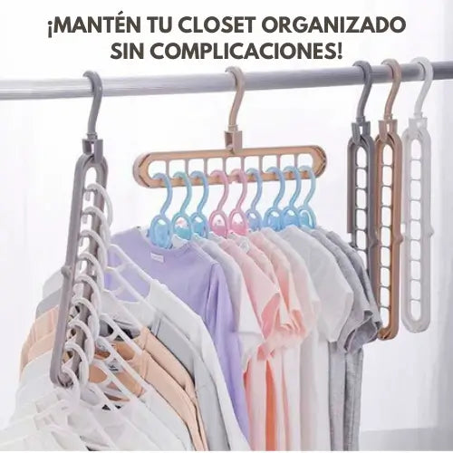 ClosetPro | Gancho ahorrador de espacio x10 unidades