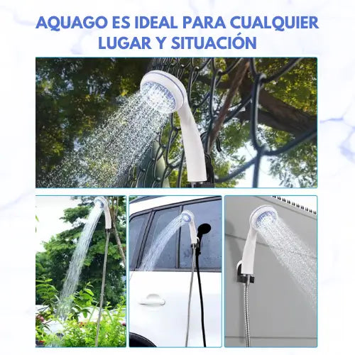 AquaGo | Ducha portátil recargable.