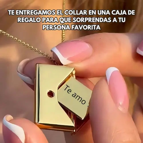LoveNote | Collar carta de amor