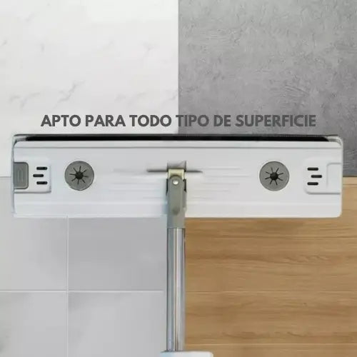 UltraMop | Trapero absorbente 360º con escurridor + Balde plegable