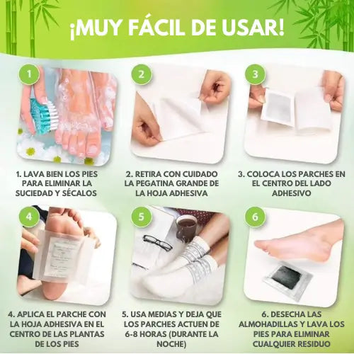 Kinoki | Parches para pies de desintoxicación natural