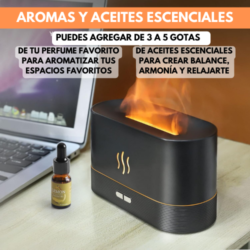 HumiFire | Humidificador efecto llama