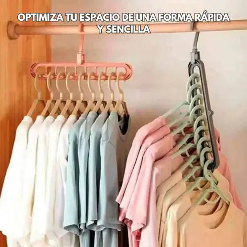 ClosetPro | Gancho ahorrador de espacio x10 unidades