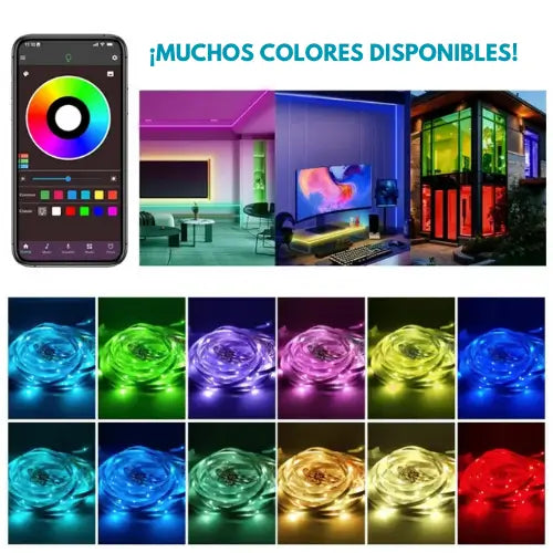 ProLED | Cinta LED multicolor de 5 metros