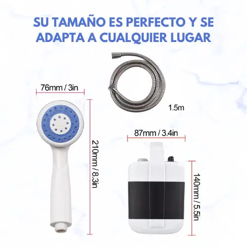 AquaGo | Ducha portátil recargable