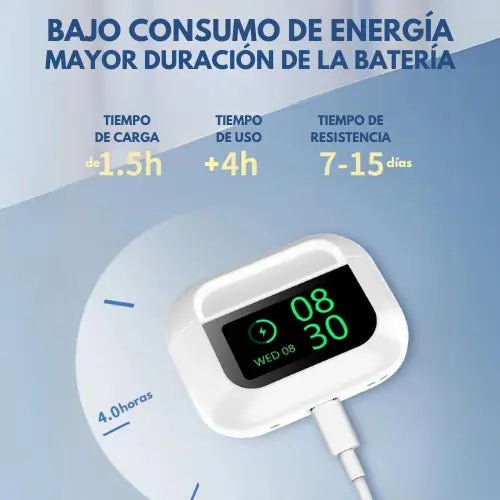 AirPods Pro 4 | Audífonos inalámbricos con estuche de pantalla táctil