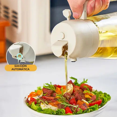 SprayLuxe | Dispensador de aceite 2 en 1
