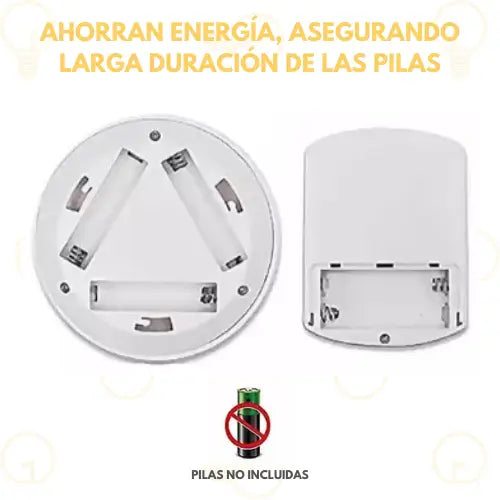 LightMaster | Juego luces inalámbricas ahorradoras x3