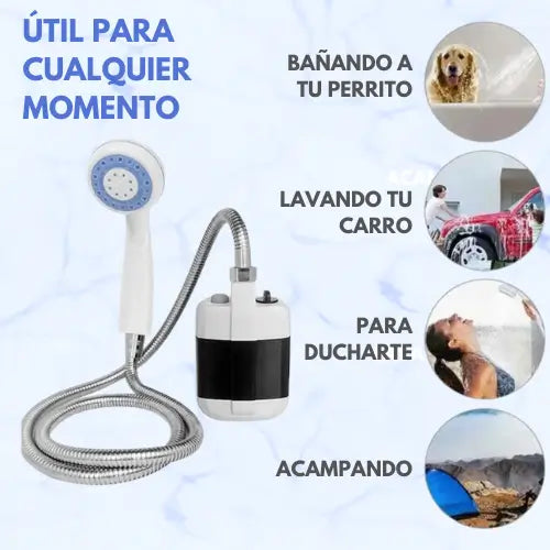 AquaGo | Ducha portátil recargable