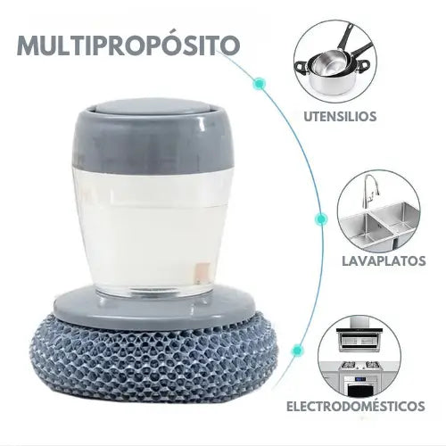 CleanBrush | Esponja con dispensador de jabón