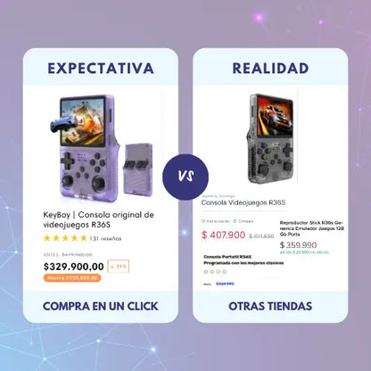 KeyBoy | Consola original de videojuegos R36S