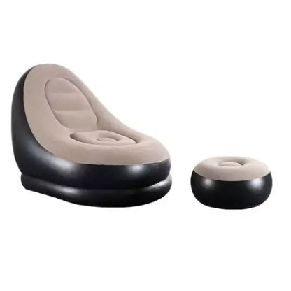 AirPuff | Sofá inflable con almohadilla para pies