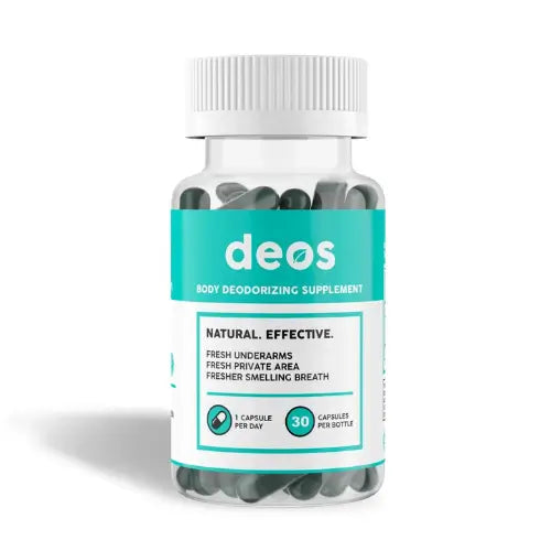 Deos | Adiós malos olores, desodorante interno ORIGINAL x 30 cápsulas
