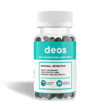 Deos | Adiós malos olores, desodorante interno ORIGINAL x 30 cápsulas