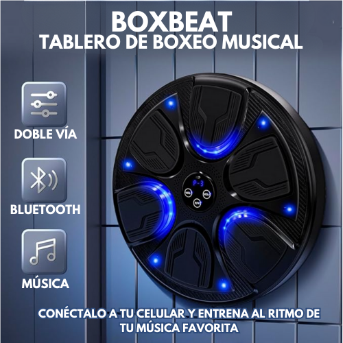 BoxBeat | Tablero de boxeo musical - GRATIS guantes de box