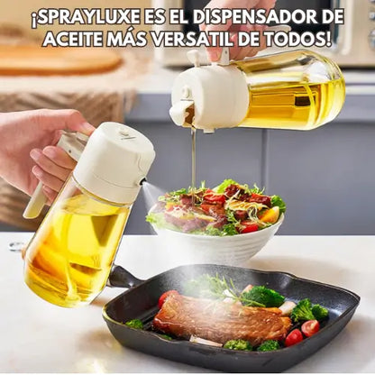 SprayLuxe | Dispensador de aceite 2 en 1