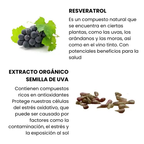 Resveratrol | Antioxidante y antiedad x 3000mg - Original con Invima
