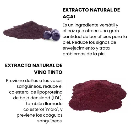 Resveratrol | Antioxidante y antiedad x 3000mg - Original con Invima