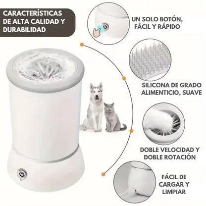 PawBot | Lava patas eléctrico para mascotas