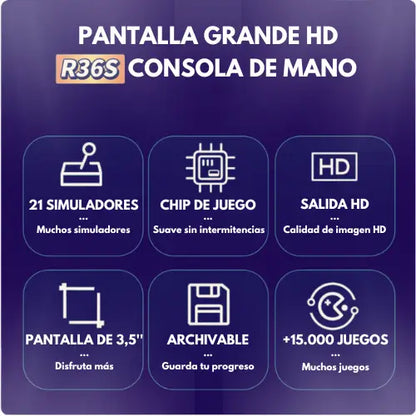 KeyBoy | Consola original de videojuegos R36S