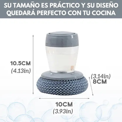 CleanBrush | Esponja con dispensador de jabón