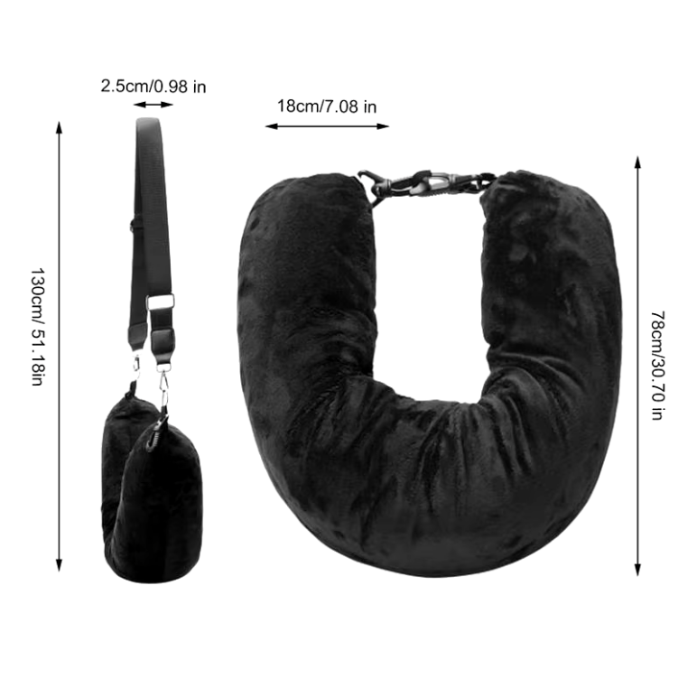 TravelBuddy | Cojín de cuello para guardar ropa
